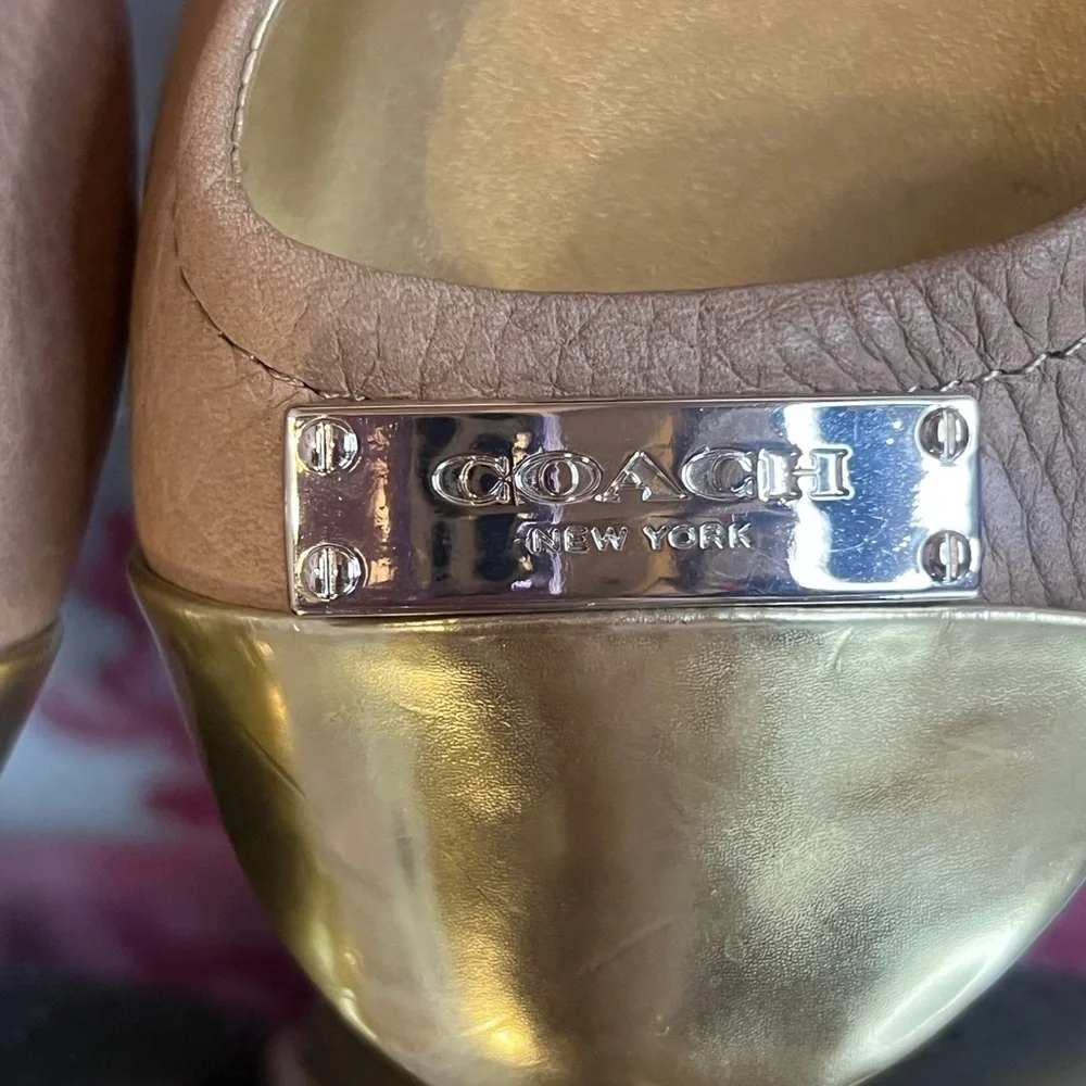 Coach chic flats